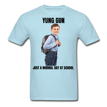 Load image into Gallery viewer, YUNG GUN Normal Day Tee - powder blue