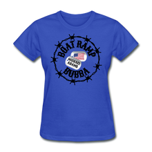 Load image into Gallery viewer, Barbwire Women's Tee - royal blue