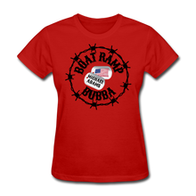 Load image into Gallery viewer, Barbwire Women's Tee - red