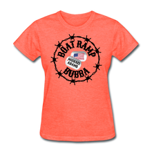 Load image into Gallery viewer, Barbwire Women's Tee - heather coral