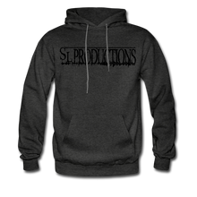 Load image into Gallery viewer, Black Logo Hoodie - charcoal grey