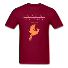 Load image into Gallery viewer, A.V.A.  Tee - burgundy