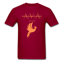 Load image into Gallery viewer, A.V.A.  Tee - dark red