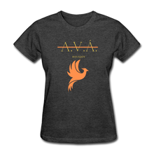 Load image into Gallery viewer, A.V.A Women's Tee - heather black
