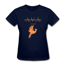 Load image into Gallery viewer, A.V.A Women's Tee - navy