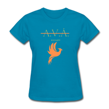Load image into Gallery viewer, A.V.A Women's Tee - turquoise