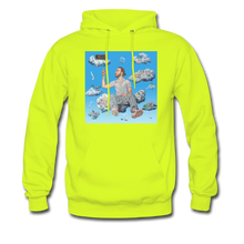 Load image into Gallery viewer, Men's Hoodie - safety green