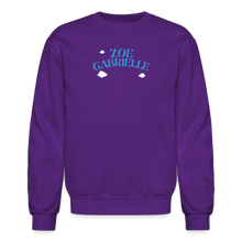 Load image into Gallery viewer, Zoe Gabrielle Crewneck - purple