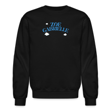 Load image into Gallery viewer, Zoe Gabrielle Crewneck - black