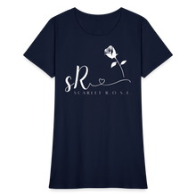 Load image into Gallery viewer, Scarlet R.O.S.E. Women's Tee - navy