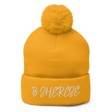 Load image into Gallery viewer, B Sherese Pom-Pom Beanie
