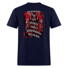 Load image into Gallery viewer, Snaked T-Shirt - navy
