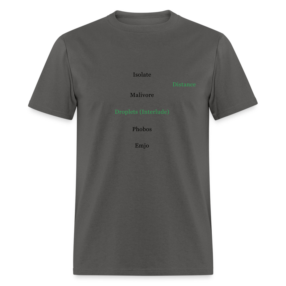 Distance Tee - charcoal