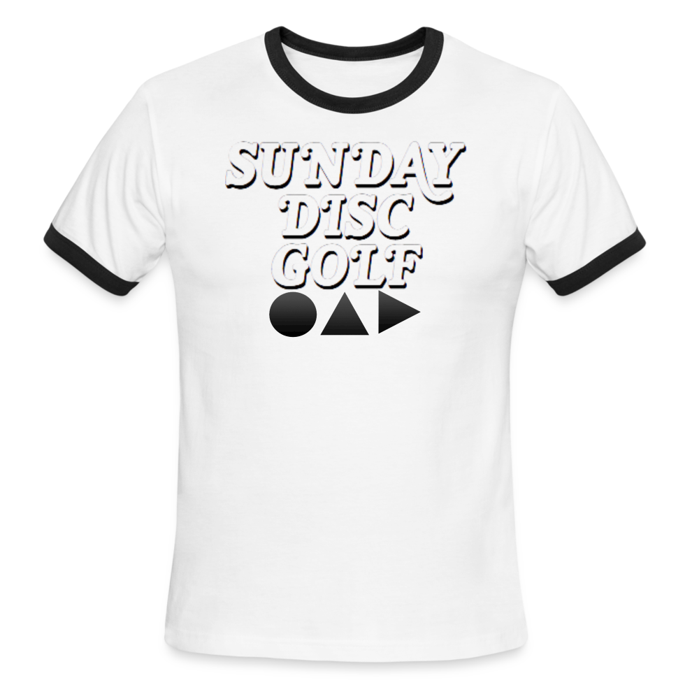 Ringer T-Shirt - white/black