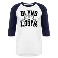 Load image into Gallery viewer, Baseball Tee - white/navy
