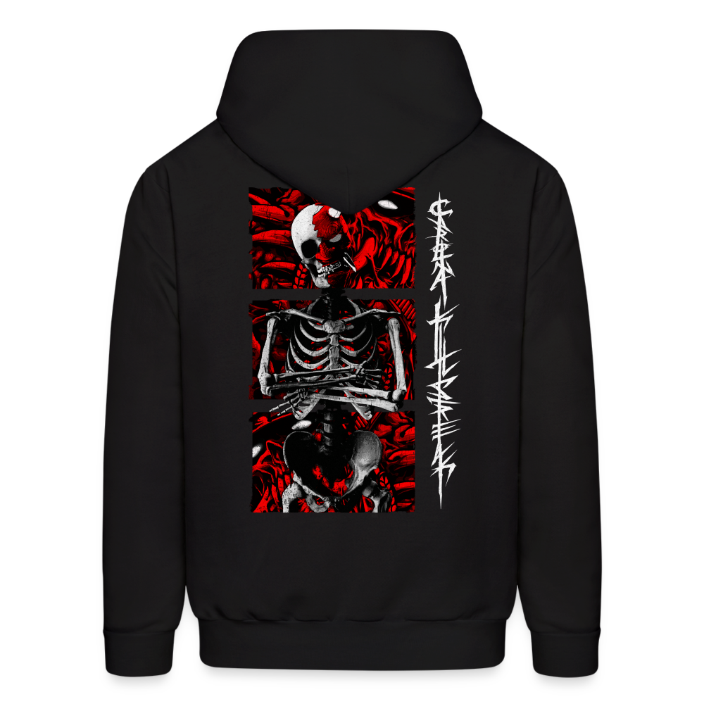 CK Skeleton Hoodie - black