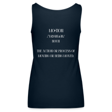 Load image into Gallery viewer, Women’s Motion Tank Top - deep navy
