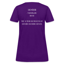 Load image into Gallery viewer, Women&#39;s Motion Tee - purple
