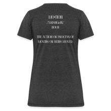Load image into Gallery viewer, Women&#39;s Motion Tee - heather black
