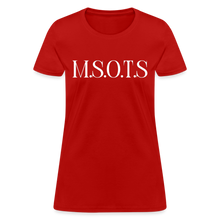 Load image into Gallery viewer, Women&#39;s Motion Tee - red
