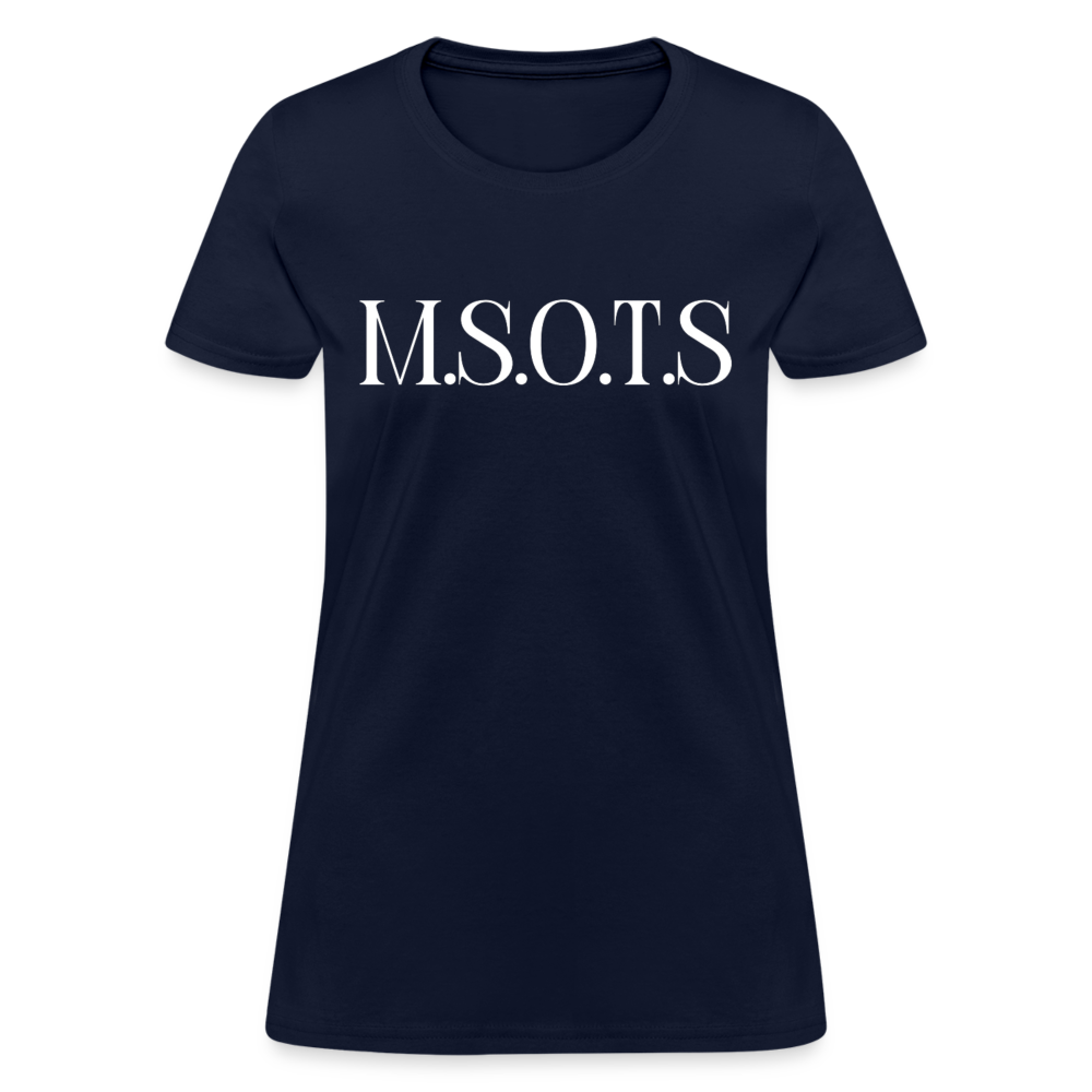 Women's Motion Tee - navy