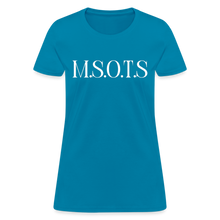 Load image into Gallery viewer, Women&#39;s Motion Tee - turquoise
