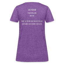 Load image into Gallery viewer, Women&#39;s Motion Tee - purple heather
