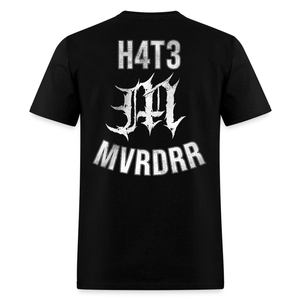H4T3 Tee - black