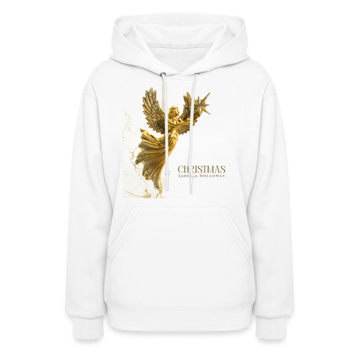 Women's Christmas Hoodie - white