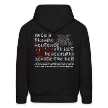 Load image into Gallery viewer, Sentence Hoodie - black
