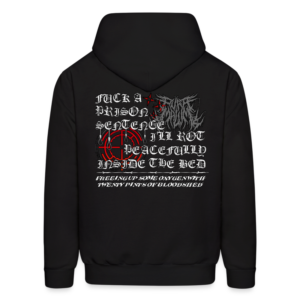 Sentence Hoodie - black
