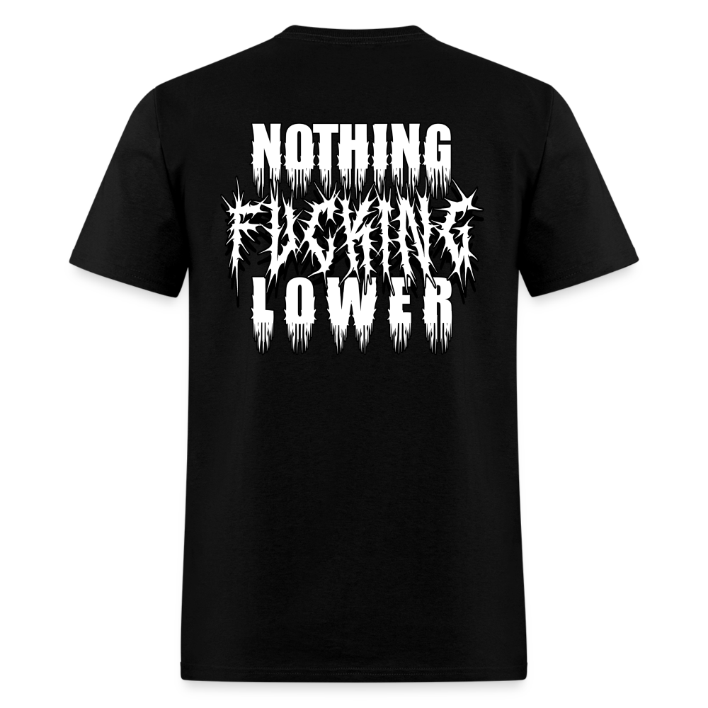 Nothing Lower Tee - black