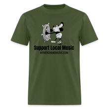 Load image into Gallery viewer, Support Tee - military green

