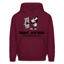 Load image into Gallery viewer, Support Hoodie - burgundy
