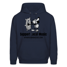 Load image into Gallery viewer, Support Hoodie - navy
