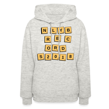 Load image into Gallery viewer, Women&#39;s Tiles Hoodie - heather oatmeal
