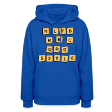 Load image into Gallery viewer, Women&#39;s Tiles Hoodie - royal blue
