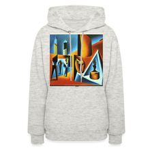Load image into Gallery viewer, Women&#39;s Dali Hoodie - heather oatmeal
