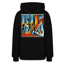 Load image into Gallery viewer, Women&#39;s Dali Hoodie - black
