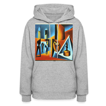 Load image into Gallery viewer, Women&#39;s Dali Hoodie - heather gray
