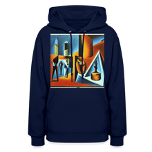Load image into Gallery viewer, Women&#39;s Dali Hoodie - navy
