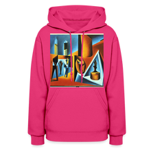 Load image into Gallery viewer, Women&#39;s Dali Hoodie - fuchsia
