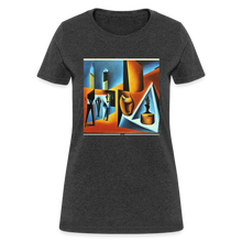 Load image into Gallery viewer, Women&#39;s Dali Tee - heather black
