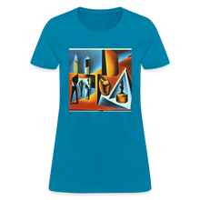 Load image into Gallery viewer, Women&#39;s Dali Tee - turquoise
