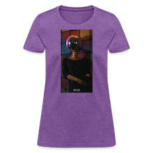 Load image into Gallery viewer, Women&#39;s Disco Tee - purple heather
