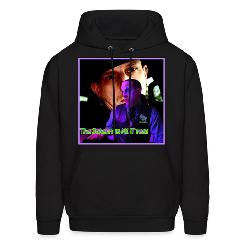 The Joker Is Not Real Hoodie - black