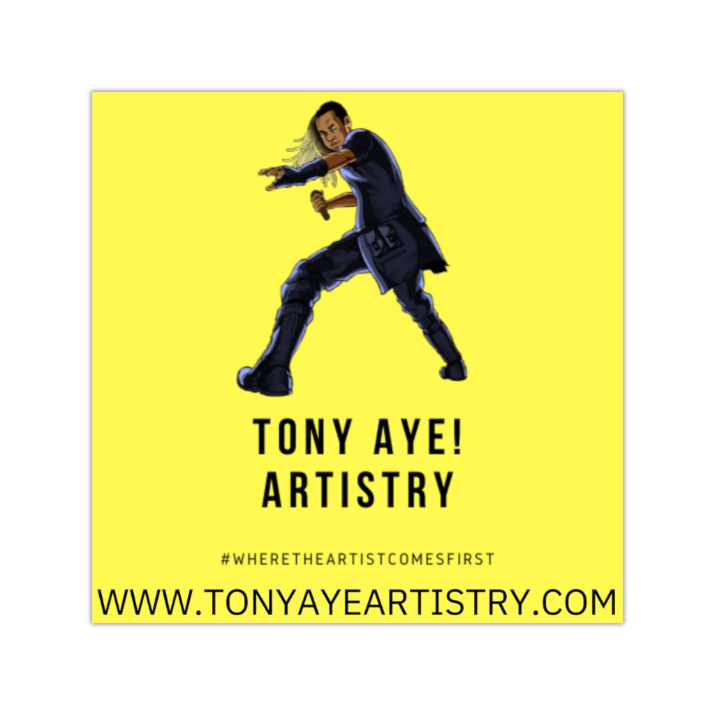 Tony Aye Artistry Vinyl Stickers