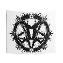 Load image into Gallery viewer, Inverted Pentagram Tapestry
