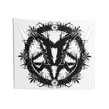Load image into Gallery viewer, Inverted Pentagram Tapestry

