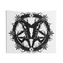 Load image into Gallery viewer, Inverted Pentagram Tapestry
